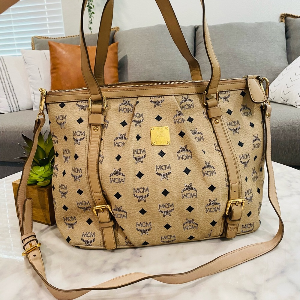 Authentic MCM 2 way bag